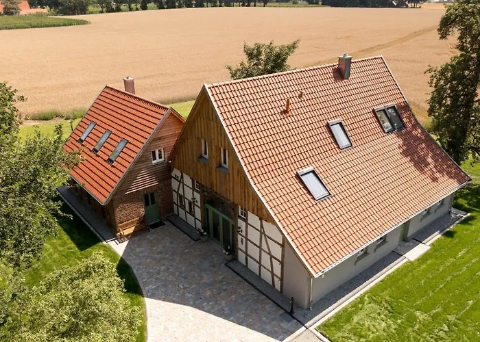 公寓 Zum Heuerling Ferienwohung Leinenstube Mit Sauna